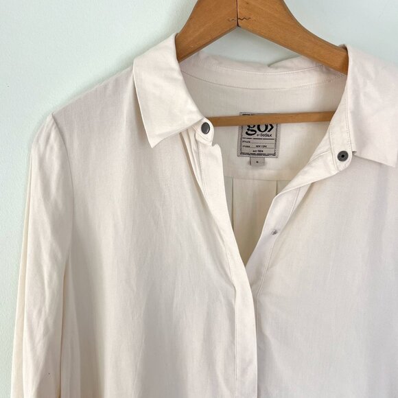 Go Silk Washable Silk Tunic Top - Picture 2 of 6